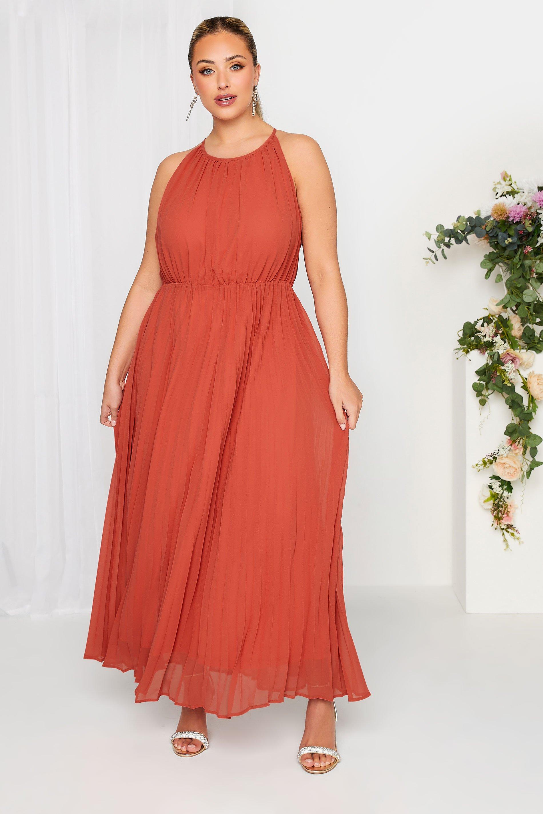 Dorothy perkins sale orange maxi dress